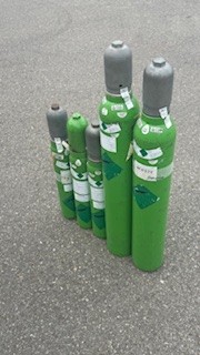 Kältemittel R23 Restposten insgesamt 23,1 kg, 5 Flaschen, Foto 1