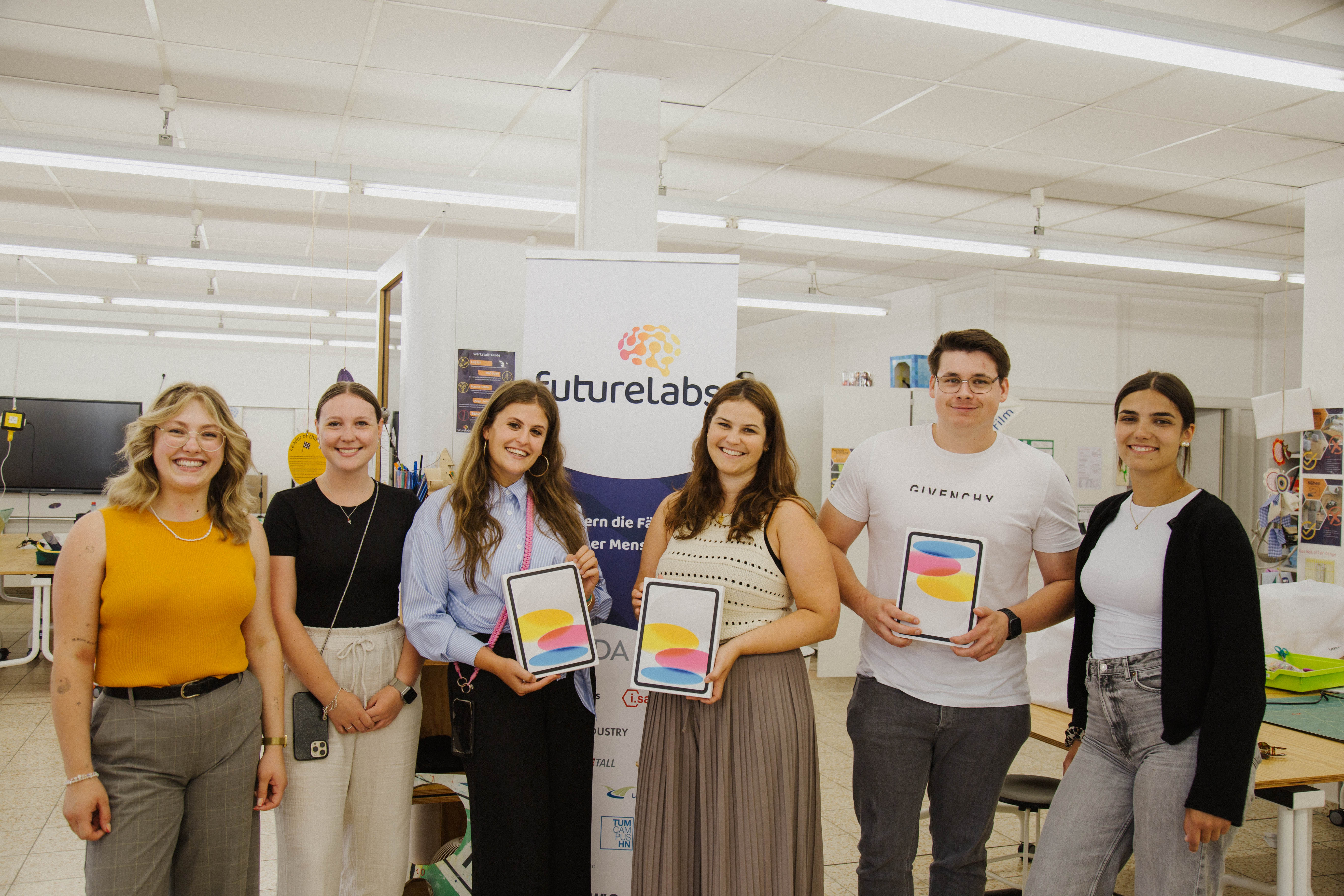 Systemair spendet 3 iPads an futurelabs